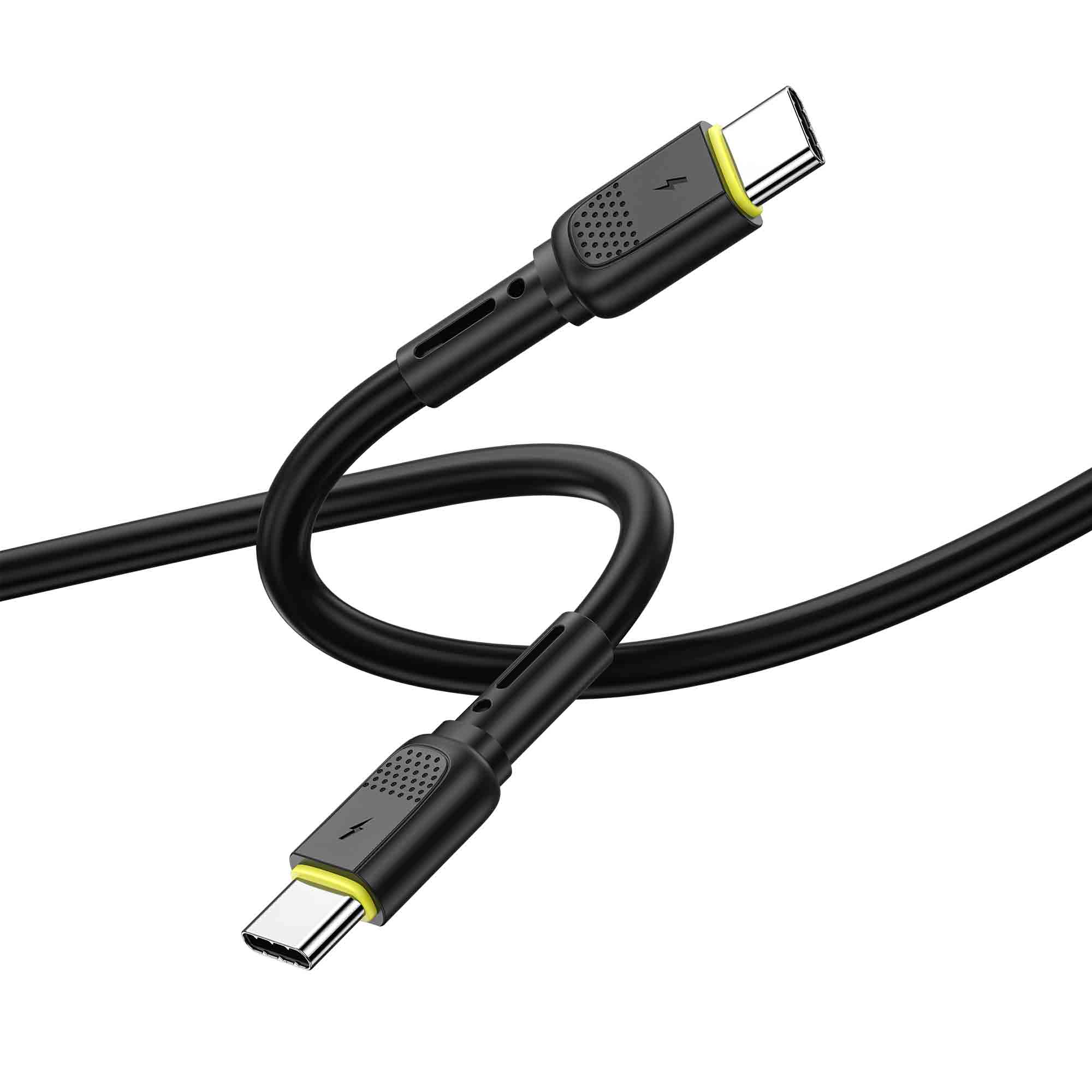 Wi-C034 Speed Series 30W PD Fast Charging Woven Data Cable C-C