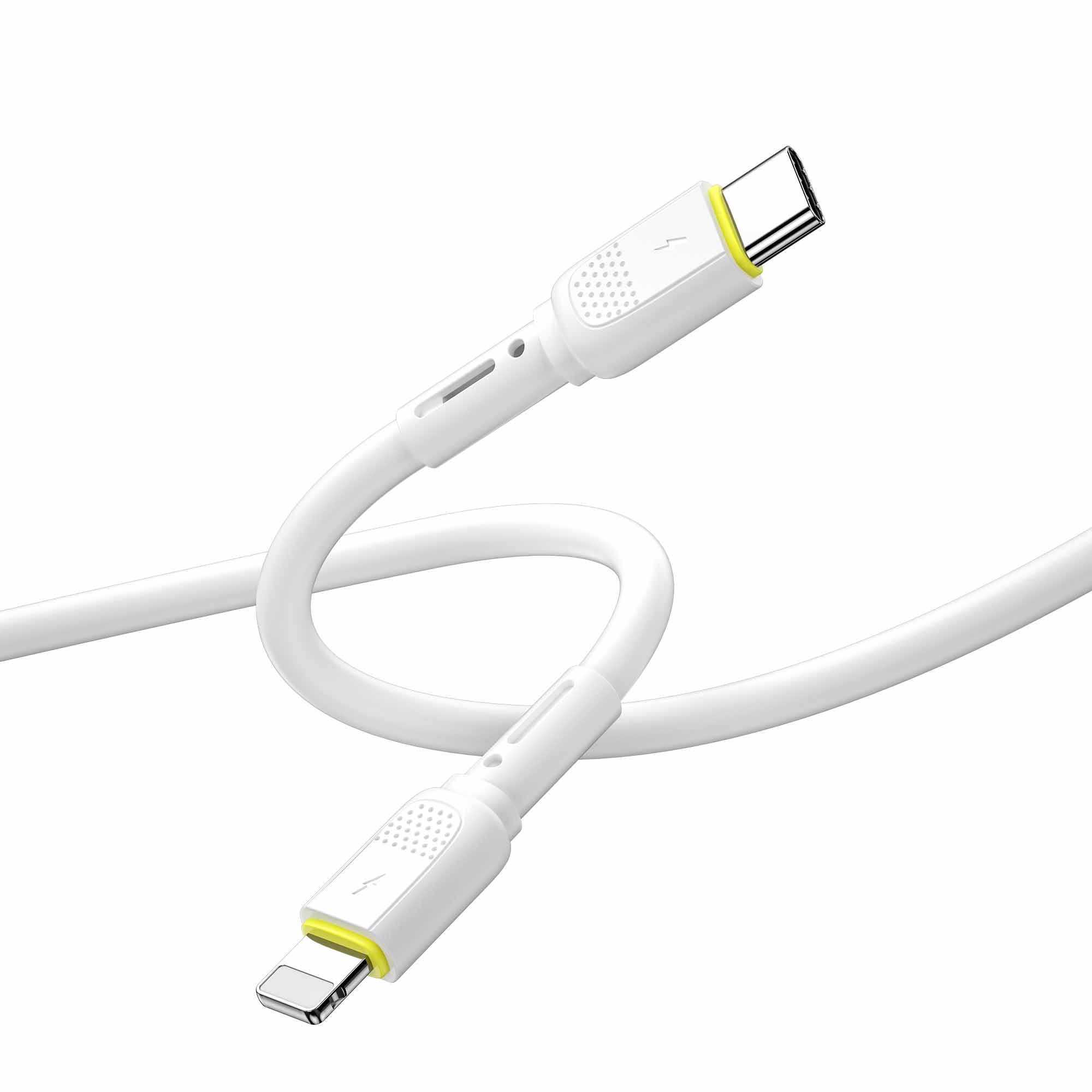Wi-C034 Speed Series 30W PD Fast Charging Woven Data Cable C-L